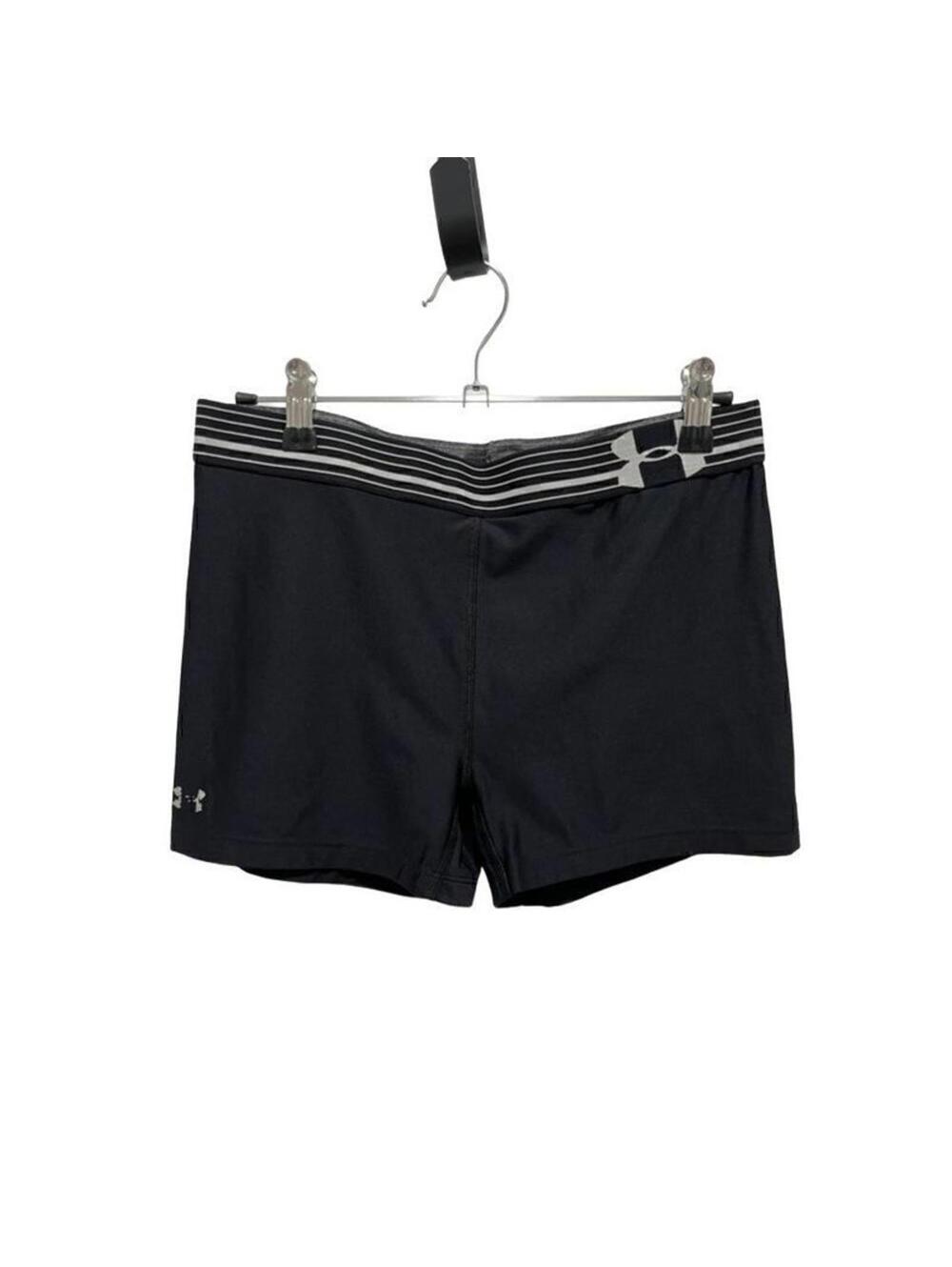 Under Armour black compression shorts, women’s size S (no size tag)